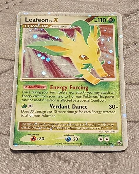 leafeon lv x 99/100|Leafeon Lv x pokemon.